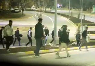 Aksaray'da Asker Veda Partisi Kavga ile Bitiyor