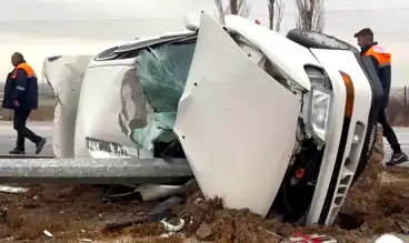 Aksaray'da Feci Kaza: Sürücü Hayati Tehlikede!