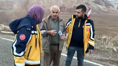 Kamyonet Devrildi, Sürücü Yara Almadan Kurtuldu!