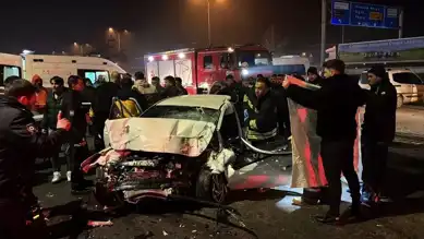 Trafik Kazası: 1 Ölü, 3 Yaralı