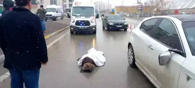 Aksaray'da Kadın Yaya Kazası: Yaralı Hastanede