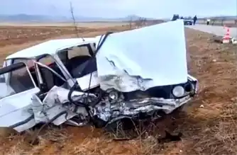 Aksaray'da Korkunç Kaza: 1 Ölü, 2 Yaralı