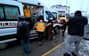 Aksaray'da 4 Yaralı Trafik Kazası