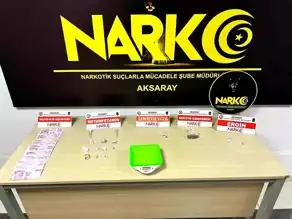 Aksaray'da Uyuşturucu Operasyonu: 4 Tutuklu