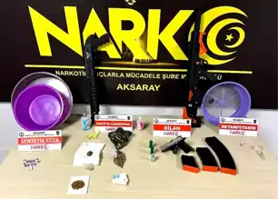 Aksaray'da Uyuşturucu Operasyonu: 7 Gözaltı