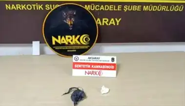 Aksaray'da 8 Uyuşturucu Şüphelisi Tutuklandı