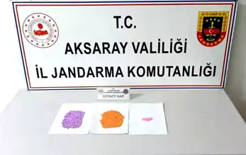 Aksaray'da Uyuşturucu Operasyonu: 371 Hap Ele Geçirildi