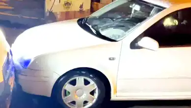 Aksaray'da Alkollü Sürücü Direksiyonda Uyuyakaldı!