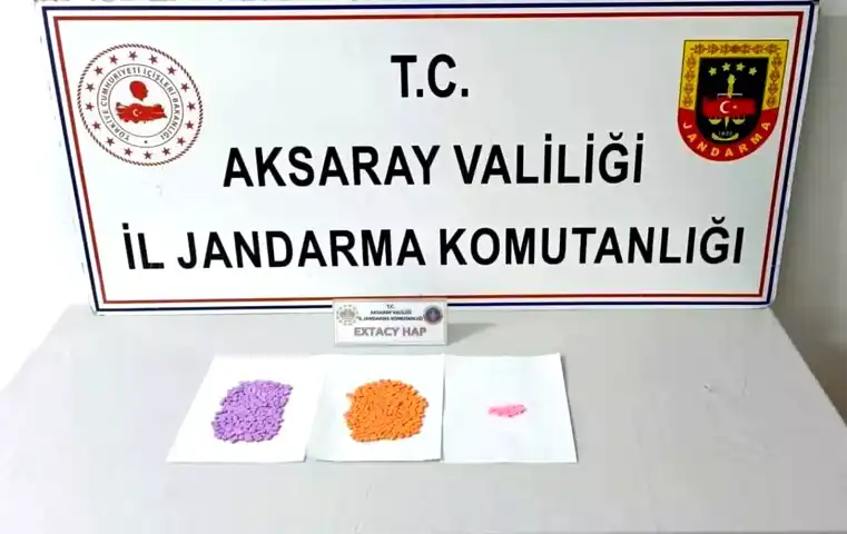 Aksaray'da Uyuşturucu Operasyonu: 371 Hap Ele Geçirildi