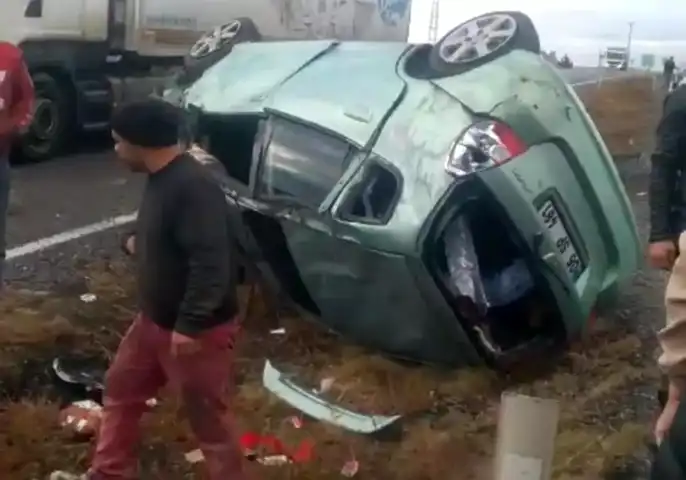 Nevşehir'de Takla Atan Araç: 1 Yaralı